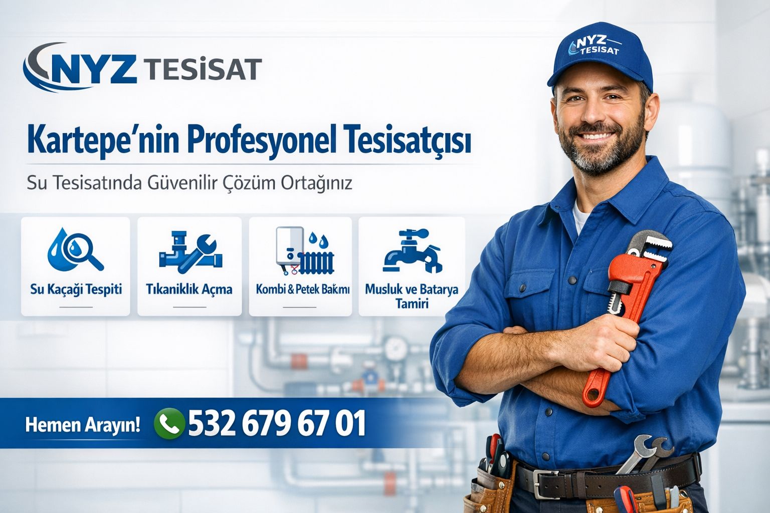 Kartepe Fatih Sultan Mehmet Su Tesisatçısı